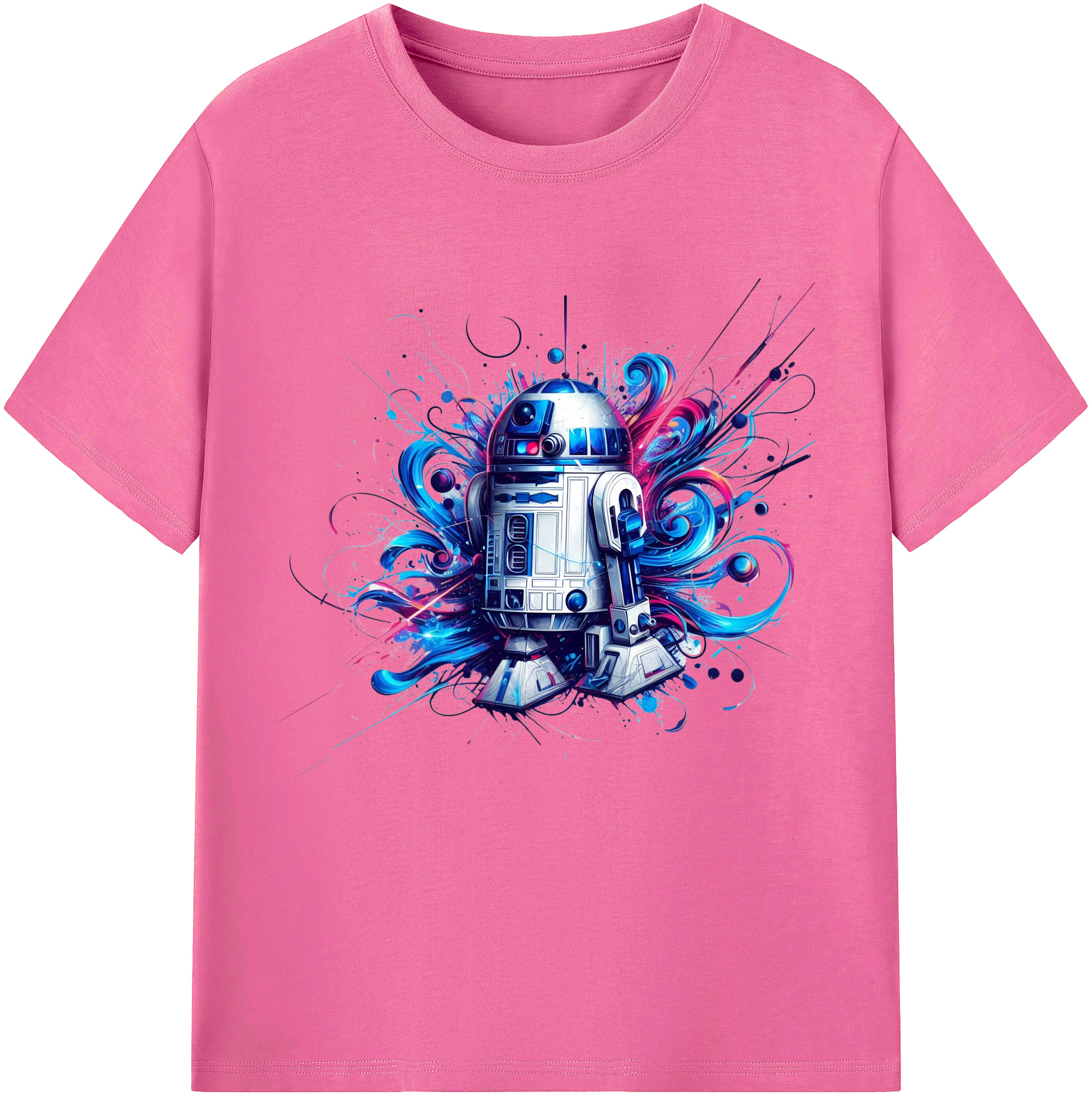 （画像用） スター・ウォーズ Star Wars レディースカジュアルプリントTシャツ（綿100％）